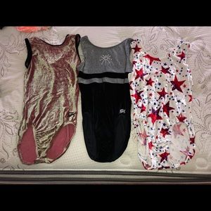 GK elite gymnastics leotards ADULT MEDIUM